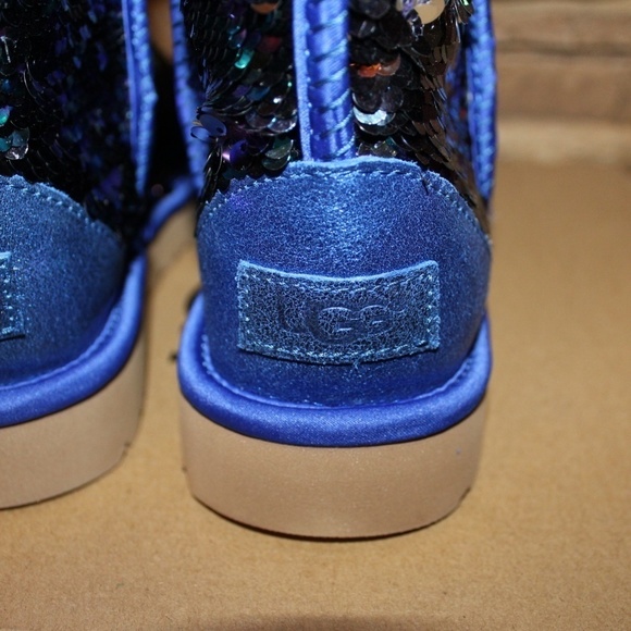 UGG SEQUIN SPARKLE Classic Boots NEW! - Picture 8 of 9